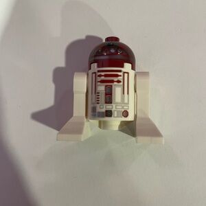 1X Lego Minifigure Star Wars B-Stock Used Droid R4-P17 White Dark Red SW045